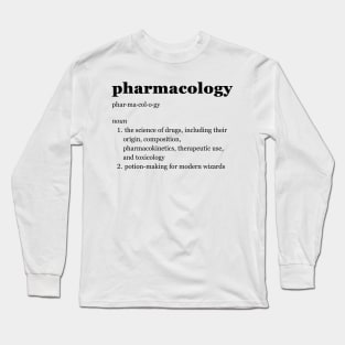 Pharmacology Long Sleeve T-Shirt